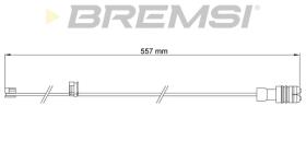 BREMSI WI0661 - TESTIGO DE FRENO PORSCHE