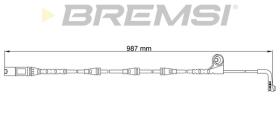 BREMSI WI0670 - TESTIGO DE FRENO BMW