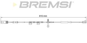 BREMSI WI0700 - TESTIGO DE FRENO MINI