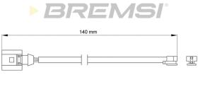 BREMSI WI0703 - TESTIGO DE FRENO VW, PORSCHE