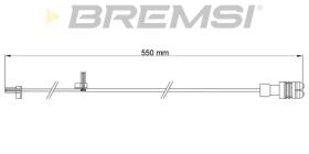 BREMSI WI0707 - TESTIGO DE FRENO PORSCHE