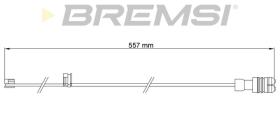 BREMSI WI0708 - TESTIGO DE FRENO PORSCHE