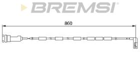 BREMSI WI0730 - TESTIGO DE FRENO OPEL