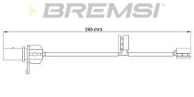 BREMSI WI0731 - TESTIGO DE FRENO AUDI