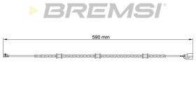 BREMSI WI0756 - TESTIGO DE FRENO JAGUAR