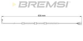 BREMSI WI0757 - TESTIGO DE FRENO JAGUAR