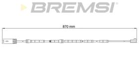 BREMSI WI0774 - TESTIGO DE FRENO AUDI