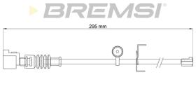 BREMSI WI0907 - TESTIGO DE FRENO LEXUS