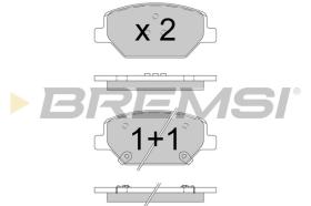 BREMSI BP3775 - PASTILLAS DE FRENO OPEL, CHEVROLET