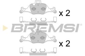 BREMSI BP3777 - PASTILLAS DE FRENO BMW