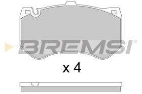 BREMSI BP3779 - PASTILLAS DE FRENO MERCEDES-BENZ