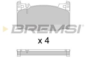 BREMSI BP3783 - PASTILLAS DE FRENO MERCEDES-BENZ