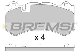 BREMSI BP3784 - PASTILLAS DE FRENO MERCEDES-BENZ