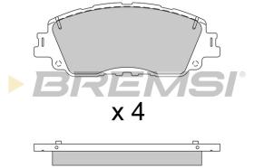 BREMSI BP3785 - PASTILLAS DE FRENO TOYOTA, LEXUS