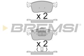 BREMSI BP3789 - PASTILLAS DE FRENO OPEL, PEUGEOT, CITROEN, TOYOTA