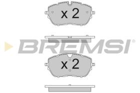 BREMSI BP3790 - PASTILLAS DE FRENO PEUGEOT