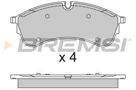 BREMSI BP3794 - PASTILLAS DE FRENO VW, MAN