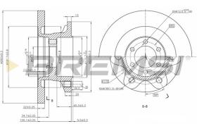 BREMSI CD5313S - DISCOS DE FRENO IVECO
