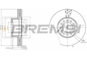 BREMSI CD5331V - DISCOS DE FRENO FRONT DIA.377  MAN TGA