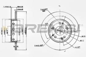 BREMSI CD6124S - DISCOS DE FRENO MERCEDES-BENZ