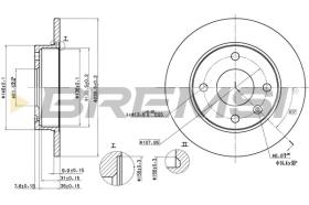 BREMSI CD6208S - DISCOS DE FRENO FORD