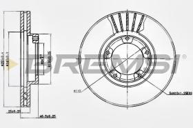 BREMSI CD6703V - DISCOS DE FRENO TOYOTA