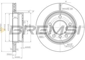 BREMSI CD6831V - DISCOS DE FRENO BMW