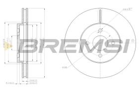 BREMSI CD7195V - DISCOS DE FRENO FORD