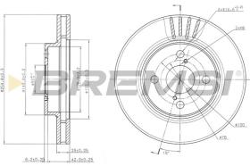 BREMSI CD7314V - SUST.CD7294V