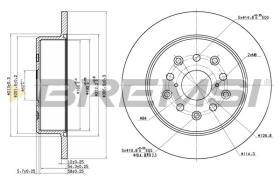 BREMSI CD7499S - DISCOS DE FRENO TOYOTA, LEXUS