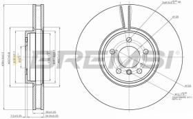 BREMSI CD7746V - DISCOS DE FRENO BMW, OPEL