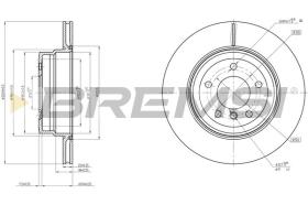 BREMSI CD7812V - DISCOS DE FRENO BMW