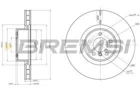 BREMSI CD8086V - DISCOS DE FRENO LAND ROVER