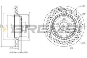 BREMSI CD8177V - DISCOS DE FRENO MERCEDES-BENZ