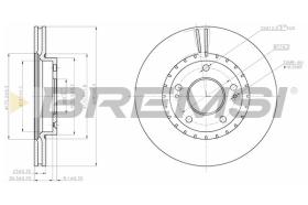 BREMSI CD8187V - DISCOS DE FRENO KIA, HYUNDAI