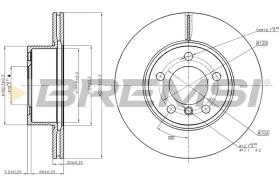 BREMSI CD8195V - DISCOS DE FRENO BMW