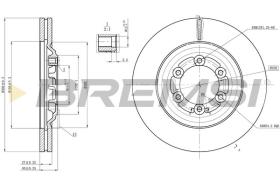 BREMSI CD8372V - DISCOS DE FRENO ISUZU