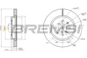 BREMSI CD8410V - DISCOS DE FRENO SUZUKI