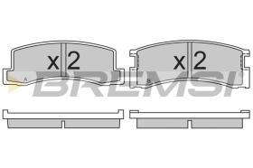 BREMSI BP2309 - BRAKE PADS TOYOTA CELICA