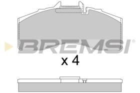 BREMSI BP7335 - JGO.PAST.FRENO FOR SYSTEM BPW 29267