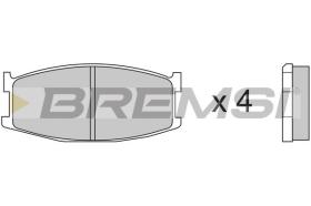 BREMSI BP21521 - JGO.PAST.FRENO MAZDA 626