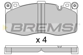 BREMSI BP3801 - PASTILLAS DE FRENO BMW