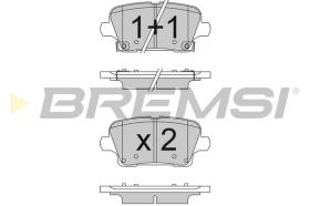 BREMSI BP3841 - PASTILLAS DE FRENO OPEL