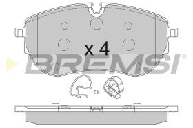 BREMSI BP3849 - PASTILLAS DE FRENO VW