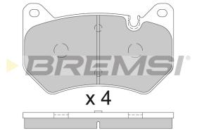 BREMSI BP3852 - PASTILLAS DE FRENO AUDI