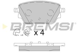 BREMSI BP3855 - PASTILLAS DE FRENO MERCEDES-BENZ