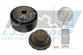 IJS 931238 - POLEA TENSORA, CORREA POLI V RENAULT 1.2 (FC01, FC0A, FC0F)