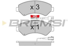 BREMSI BP3323TR - PASTILLAS DE FRENO FIAT