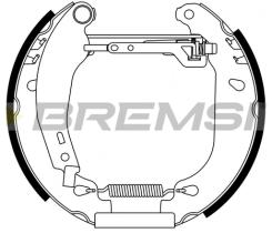 BREMSI GK0145 - KIT ZAPATAS PREMONTADO KIT RENAULT