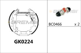 BREMSI GK0224 - KIT ZAPATAS PREMONTADO KIT SUZUKI